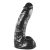 All Black Dildo 25,5 cm