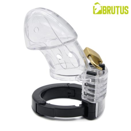 BRUTUS Alpha Cage - Chastity Cage - Clear