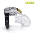 BRUTUS Alpha Cage - Chastity Cage - Clear