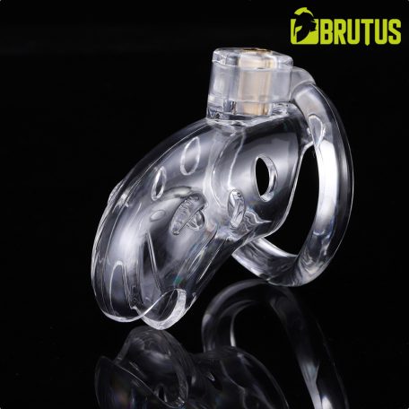 BRUTUS Shark Cage - Chastity Cage - Clear