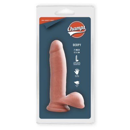 Champs Derpy Dual Density Dildo 7 17,5cm