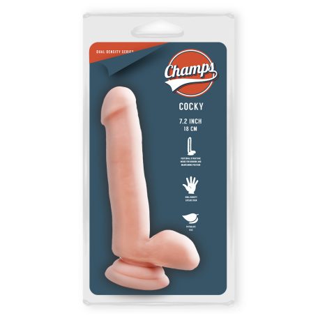Champs Cocky Dual Density Dildo 7,2 18cm