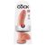 King Cock 9 dildo here golyókkal 23 cm - Könnyű