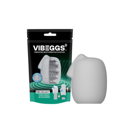 VIBEGGS Ribs Delight - Vibrating Masturbation Sleeve