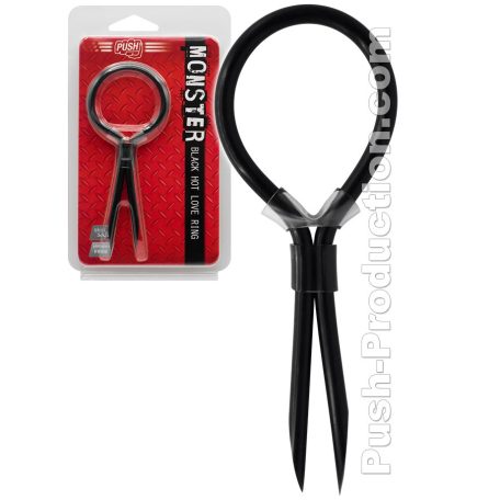 Push Monster Black Hot Love Ring farokgyűrű