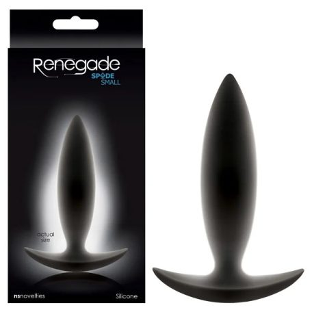 Renegade - Spade Silicone Anal  Plug - Small