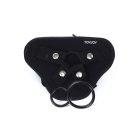 ToyJoy Get Real Strap-On Full Cover Farokhám Fekete