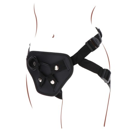ToyJoy Get Real Strap-On Full Cover Farokhám Fekete