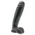 ToyJoy Get Real 10 Dildo 25cm Fekete