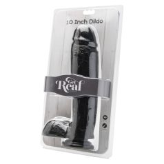ToyJoy Get Real 10 Dildo 25cm Fekete