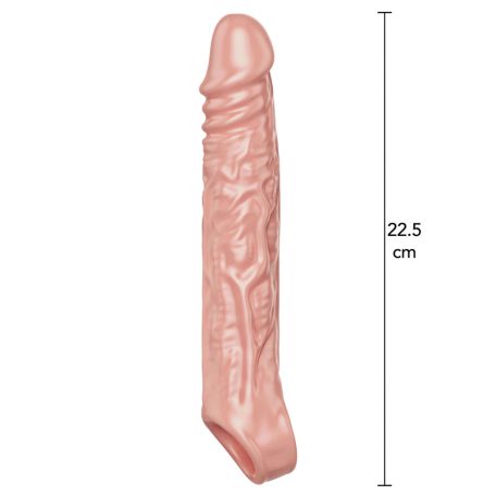 ToyJoy Get Real Extension Sleeve Xlarge farokhosszabbító 22,5cm testszínű