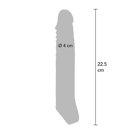 ToyJoy Get Real Extension Sleeve Xlarge farokhosszabbító 22,5cm testszínű