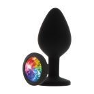 Rainbow Plug Booty Jewel Small