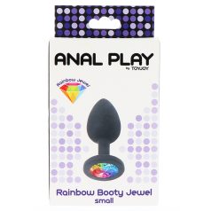 Rainbow Plug Booty Jewel Small
