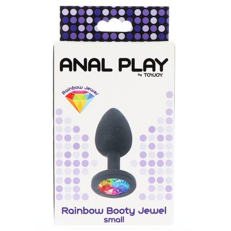 Rainbow Plug Booty Jewel Small