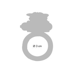 ToyJoy Basics Flutter Ring Vibrációs farokgyűrű