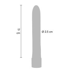 ToyJoy Classics Retro Ultra Slimline vibrátor Ezüst