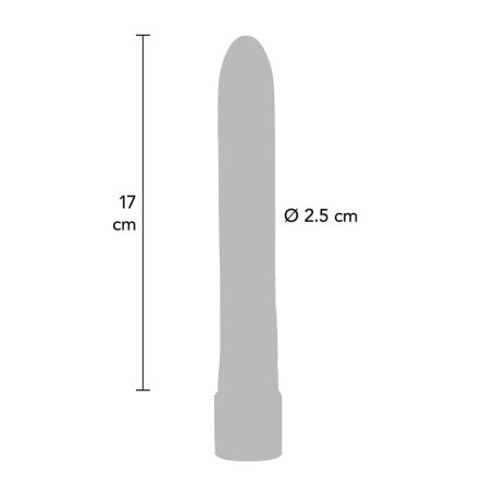 ToyJoy Classics Retro Ultra Slimline vibrátor Ezüst