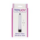 ToyJoy Classics Retro Ultra Slimline vibrátor Ezüst