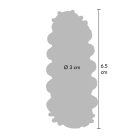 ToyJoy Manpower Power Stretchy Sleeve Rugalmas hüvely kék