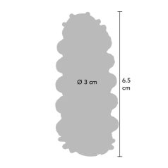 ToyJoy Manpower Power Stretchy Sleeve Rugalmas hüvely kék