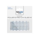 ToyJoy Manpower Power Stretchy Sleeve Rugalmas hüvely kék
