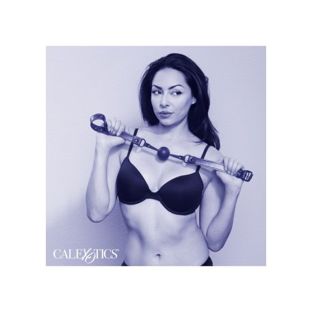 CalExotics Nocturnal Collection  Ball Gag Szájpecek fekete