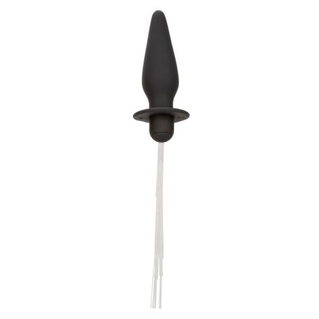 Vibrating Light Up Anal Probe Black