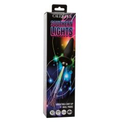Vibrating Light Up Anal Probe Black
