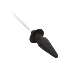 Vibrating Light Up Anal Probe Black