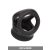 CalExotics Alpha Liquid Silicone Dual Cage & Ring BLACK farokgyűrű
