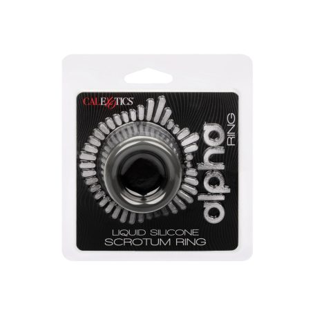 CalExotics Alpha Liquid Silicone Scrotum Herehúzó szürke