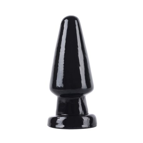 Hidden Desire Extreme Buttplug kúpos fejű Nagy, 17cm Fekete