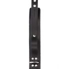 Taboom Bondage Essentials Heavy D-gyűrűs nyakörv Fekete