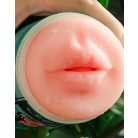 LoveToy - Pleasure Brew Cream Ale Mouth Masturbator - Green & Nude
