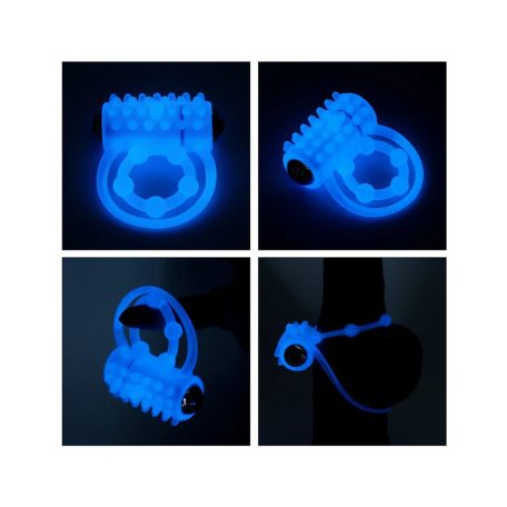 LoveToy - Lumino Play Cock Ring Vibrator - Glow in the Dark