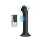 Pretty Love - Murray - Vibrating Dildo 19 cm - Black