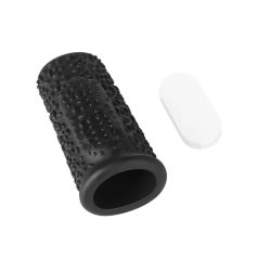   LoveToy - Drip Knights Ring - Vibrating Penis Sleeve  (Ø 3.7 cm) - Black