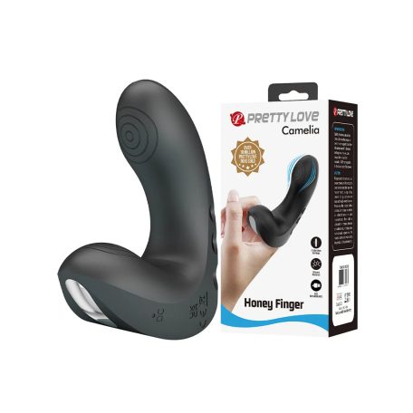 PL - Camelia - Finger Vibrator - Black