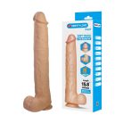 PL - Pat - Super Huge Dildo - Nude 40 cm, átmérő: 6 cm