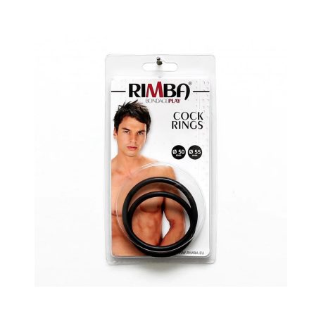 Rimba - Rubber cockring set 50mm-55mm