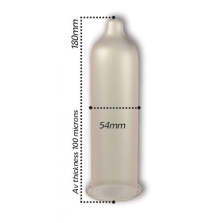 Extra Condoms 54mm x12