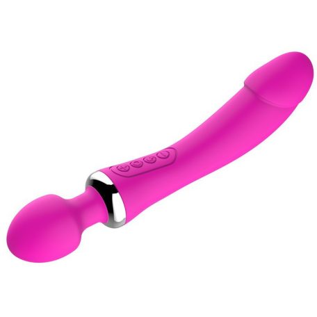 Wand Double Penetration - Purple 39 mm