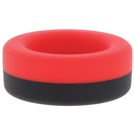 Prolong Power Black-Red Cock Ring 30mm