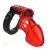 Adjustable Chastity Cage 10 x 3.5cm Red