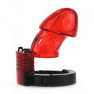 Adjustable Chastity Cage 10 x 3.5cm Red