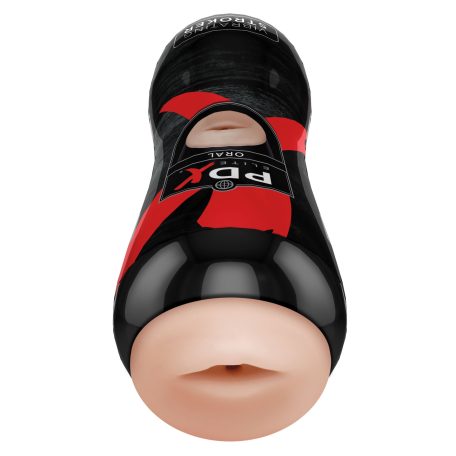 PdX Elite Mouth Masturbator + Vibe