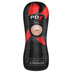 PdX Elite Mouth Masturbator + Vibe
