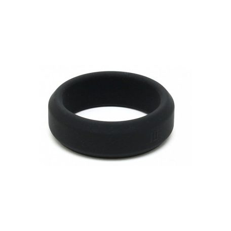 Soft Ring Silicone Cockring 18mm Black (Diameter: 51 mm)
