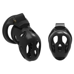 Ghost chastity cage 10 x 3cm Black
